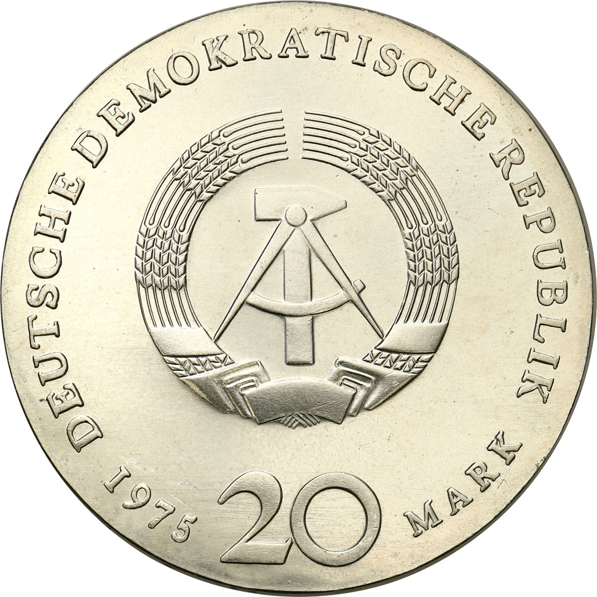 Niemcy, DDR. 20 marek 1975 Bac